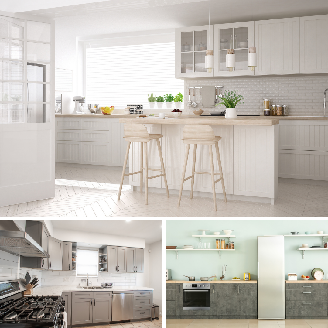 light colored kitchens - Kitchen and Bath Remodeling | HomeTech Renovations